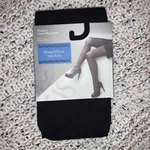 NWT Vera Wang Black Tights
